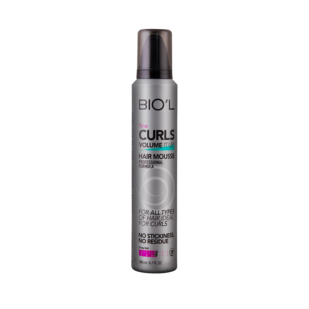  موس مو بیول مدل 4 FINE CURLS حجم200ml  مناسب موهای فر 